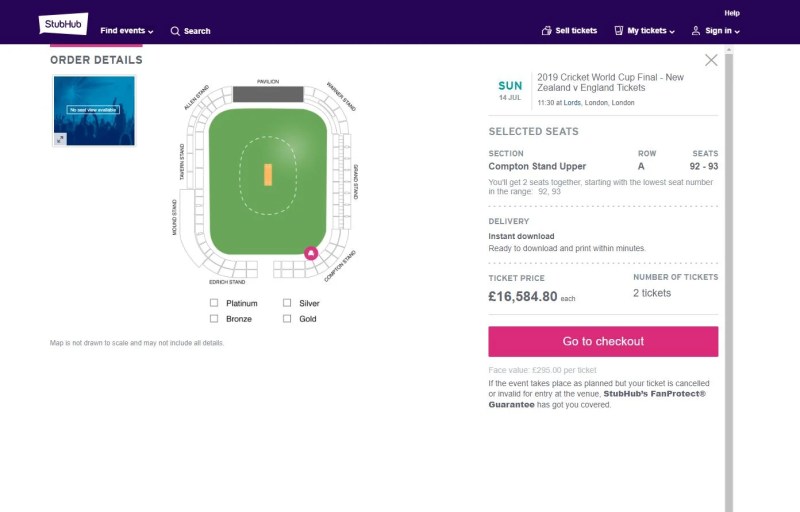 World Cup Final Tickets